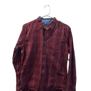 Men's Red Plaid Shirt